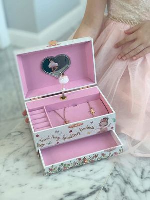 Scatola Musica Ballerina Scatola Gioielli In Legno Per Bambini E Ragazzi Regalo Scatola Giocattoli A Mani