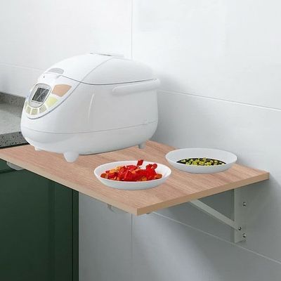 Servizio personalizzato Moderno design ripiano in legno massello per il bagno Decorazione muraria in legno