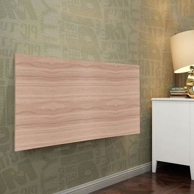 Servizio personalizzato Moderno design ripiano in legno massello per il bagno Decorazione muraria in legno