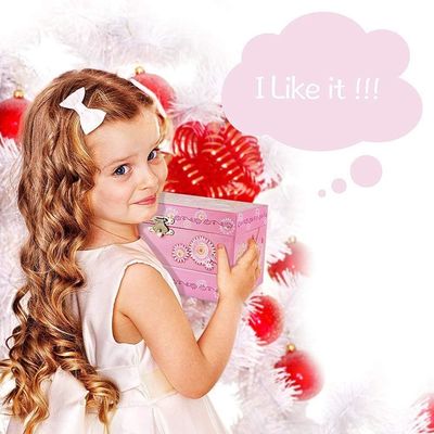 Pacchetto regalo Custom Princess MDF Rosa Ballerina Tema Musicale Gioielleria Scatola per Ragazze