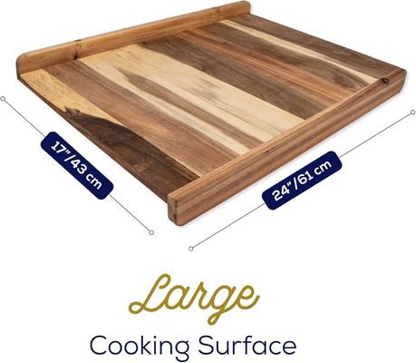 Tavola da taglio di pane in legno polifunzionale con stampa a labbra e incisione laser