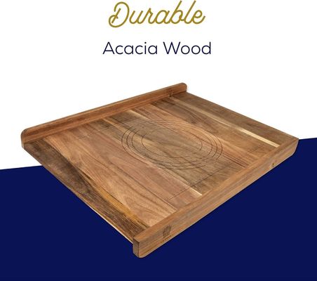 Tavola da taglio di pane in legno polifunzionale con stampa a labbra e incisione laser