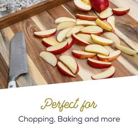 Tavola da taglio di pane in legno polifunzionale con stampa a labbra e incisione laser