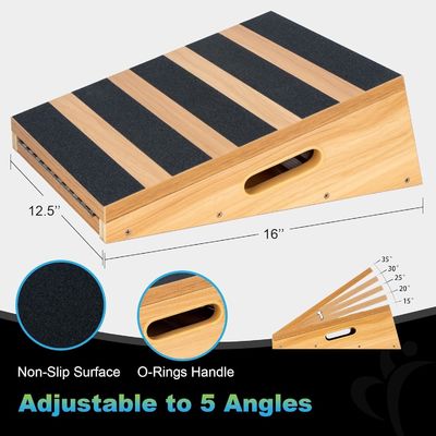 Tavola di legno inclinata per la riabilitazione artistica