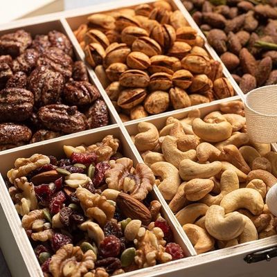 Logo personalizzato accettabile cassa in legno riutilizzabile per lo stoccaggio e la stampa