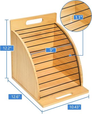 Organizzatore di cartellone in legno multifunzione per classe e ufficio