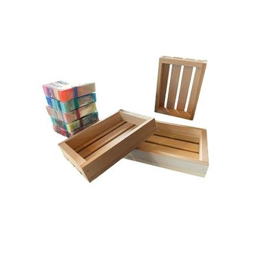 Set regalo di sapone di legno artigianale da 14 pezzi per tutte le stagioni. Domani ci sarà un campione gratuito.