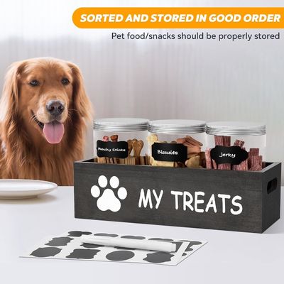 Progettazione funzionale Organizzatore di cibo per animali a tenuta stagna per un facile accesso e stoccaggio 6.2*6.2*4.48