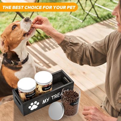 Progettazione funzionale Organizzatore di cibo per animali a tenuta stagna per un facile accesso e stoccaggio 6.2*6.2*4.48