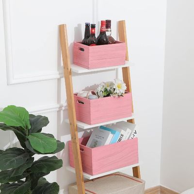 Set di deposito in legno artigianale per verdure e frutta da pane