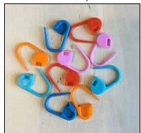 Piccole dimensioni ganci da incrocio impostato per la realizzazione di maglioni pacchetto regalo e filati di pizzo colorato