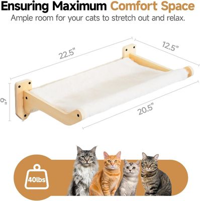 Mobili da parete in legno Cat Mensole con copertura morbida rimovibile Letti Mobili da soggiorno