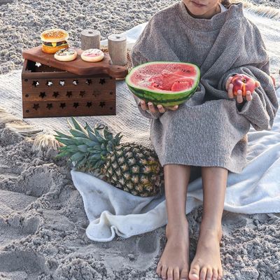 Cassa di legno per il deposito di libri Logo personalizzato Accettabile Decorativo Nido Casse di legno