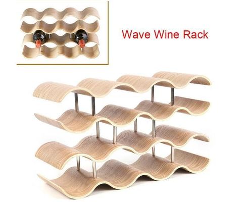 4 strati ripiano in legno massello personalizzato per facile installazione