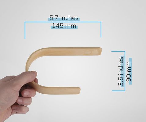 Set di 2 cortine in legno per l'anniversario