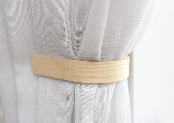 Set di 2 cortine in legno per l'anniversario