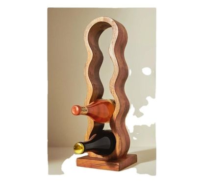 Immagazzinaggio di vino in legno massello con logo personalizzato