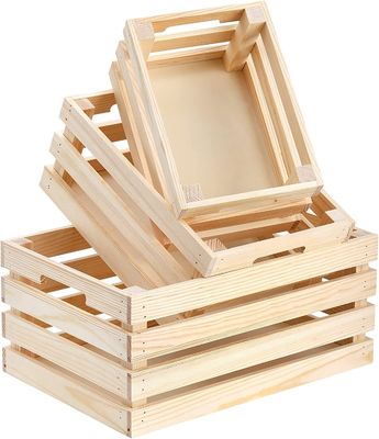 Decorazione della casa Caste in legno con manico in grigio marrone o colore personalizzato