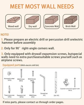 Home Arredamento Dimensioni personalizzate Arredamento per gatti montato a parete Angolo scaffale da arrampicata con 3 gradini larghi