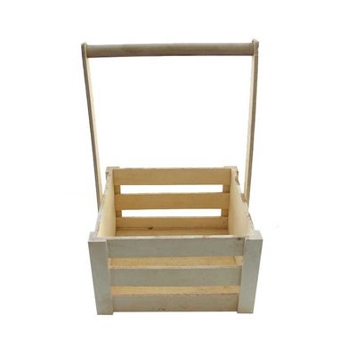 Cestini di stoccaggio in legno per organizzazione portatile di frutta