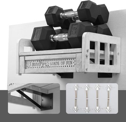 Trasforma la lavanderia con questo porta detersivi in legno e uno scaffale