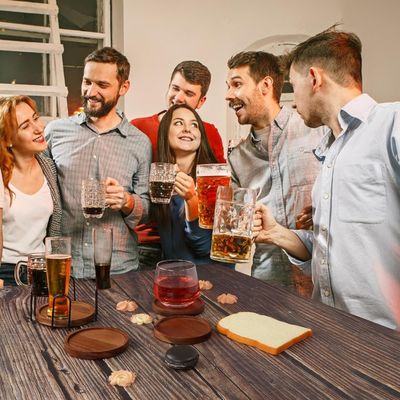 Logo personalizzato Acceptabile Drink Coasters per i tappeti da tavolo Pads Table Decoratio