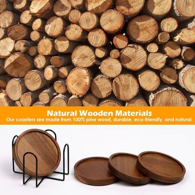 Logo personalizzato Acceptabile Drink Coasters per i tappeti da tavolo Pads Table Decoratio