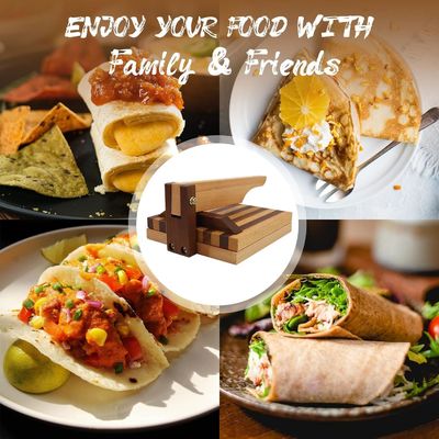 10 pollici quadrati di farina di legno Tortilla Press per Taco fatti in casa e più logo personalizzato accettabile