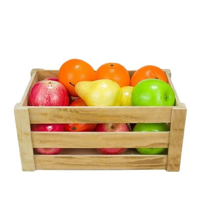 Casse di frutta in legno robuste e durevoli 21x10x10cm 21x10x11.2cm 31.2x20.3x14cm per frutta