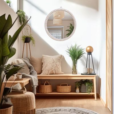 Hotel Casa Decorazione del bagno Caramelle di legno Decorazione muraria per la camera da letto Bambino