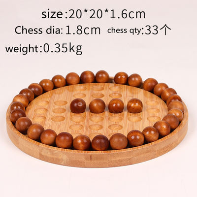 Logo personalizzato 202407 Bambù singolo indipendente gioco di scacchi per adulti e bambini