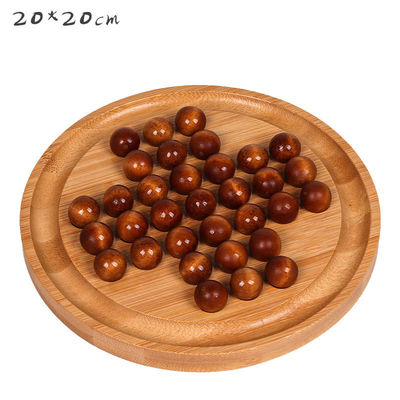 Logo personalizzato 202407 Bambù singolo indipendente gioco di scacchi per adulti e bambini