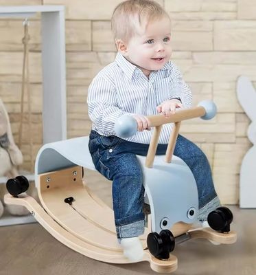 Imballaggio postale Y Bambino di legno Cavallo Montessori Attività educativa per bambini piccoli