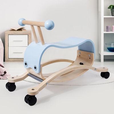 Imballaggio postale Y Bambino di legno Cavallo Montessori Attività educativa per bambini piccoli