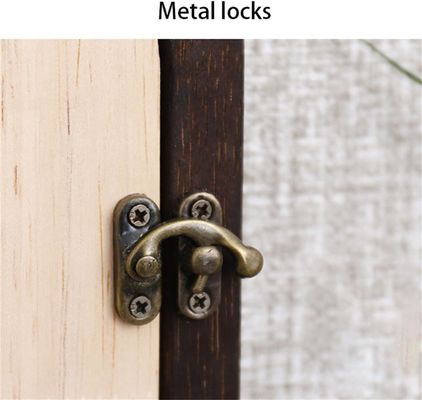 Cappucci di sicurezza in legno fatti a mano per 8,5*8,5 cm