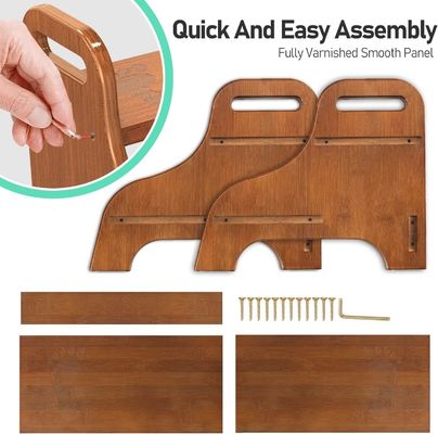 Fotorame Bambino in legno Regolabile in altezza Aiutante Torre Cucina Scaffale per l'apprendimento
