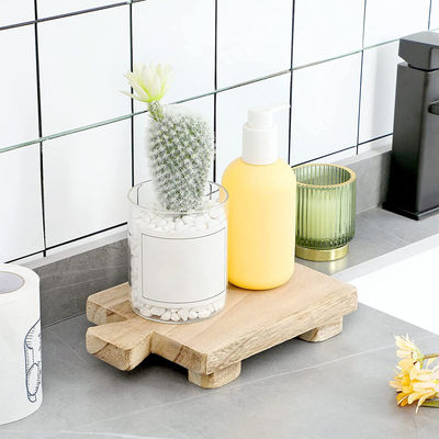 Olio vegetale materiale di legno piantaglio display stand vassoio logo personalizzato accettabile