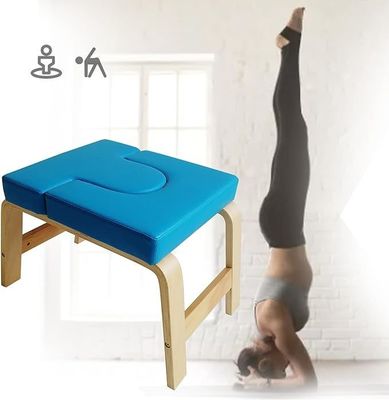 Sedile da yoga in legno massello per l'allenamento efficace della forza e dell'equilibrio