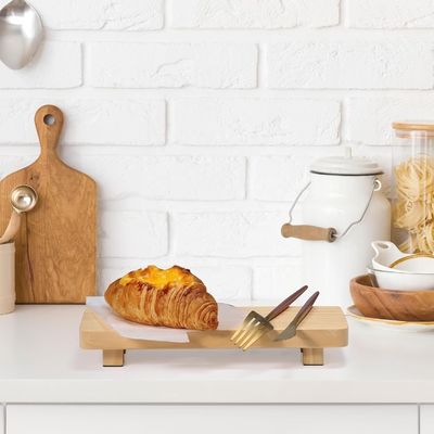 24x13x22cm Pino Legno Riser Ottimo per la decorazione domestica e piccole piante Stands Rustici vassoi in legno