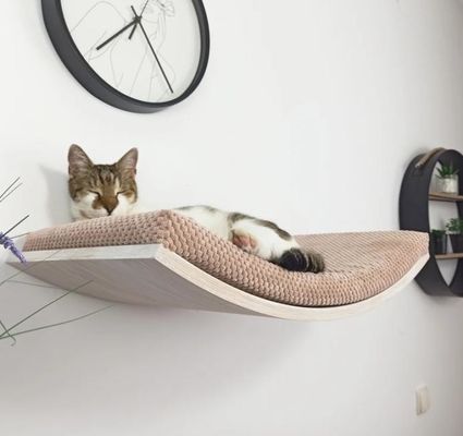 Casa Arredamento Mensola di legno Perch Dormitorio con cuscino morbido per bambini e bambini