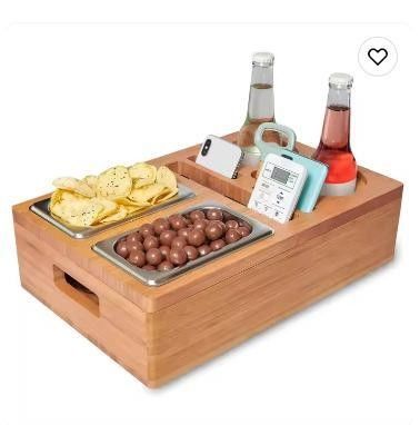 Confezione regalo Copo e portabevande con porta snack per il divano