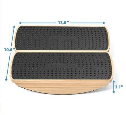 OEM ODM accettabile ufficio casa anti-slip anti-affaticamento tappeto con pannello oscillante di legno