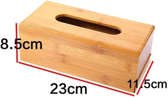 Tenitore per scatole di tessuti stampati in vetro di seta per lo stoccaggio del legno in ristoranti di tè