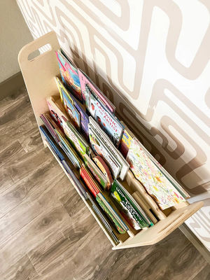 Mobili in legno Montessori Regalo per bambini Mensola in legno per la funzione Risparmia spazio