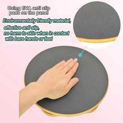 Stile rustico Tavola di bilanciamento in legno da 12 pollici Tavola oscillante anti-slip per la decorazione domestica