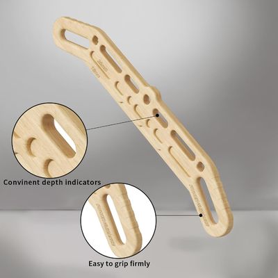 Migliorare la presa del dito tema in legno portabile scalata su roccia hang board con funzione di addestramento sospensione