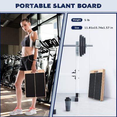 Modello contemporaneo di tavola inclinata portatile in legno per lo stretcher per polpa