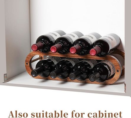 Organizzatore di bottiglie di vino e acqua per gabinetto