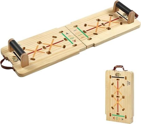 Kit di tavola rustica in legno con maniglia per il rinforzo del nucleo per interni e esterni