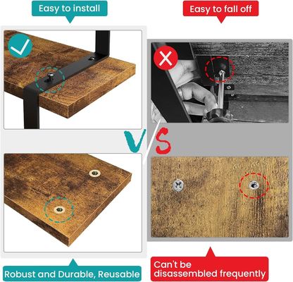 All-Season Legno 3 Step Display Riser Stand Bambù Straight Display Rack per il commercio al dettaglio